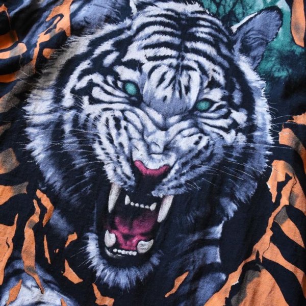 画像5: 1990s LIQUID BLUE タイガーTシャツ　 "MADE IN USA"　 表記XXL 