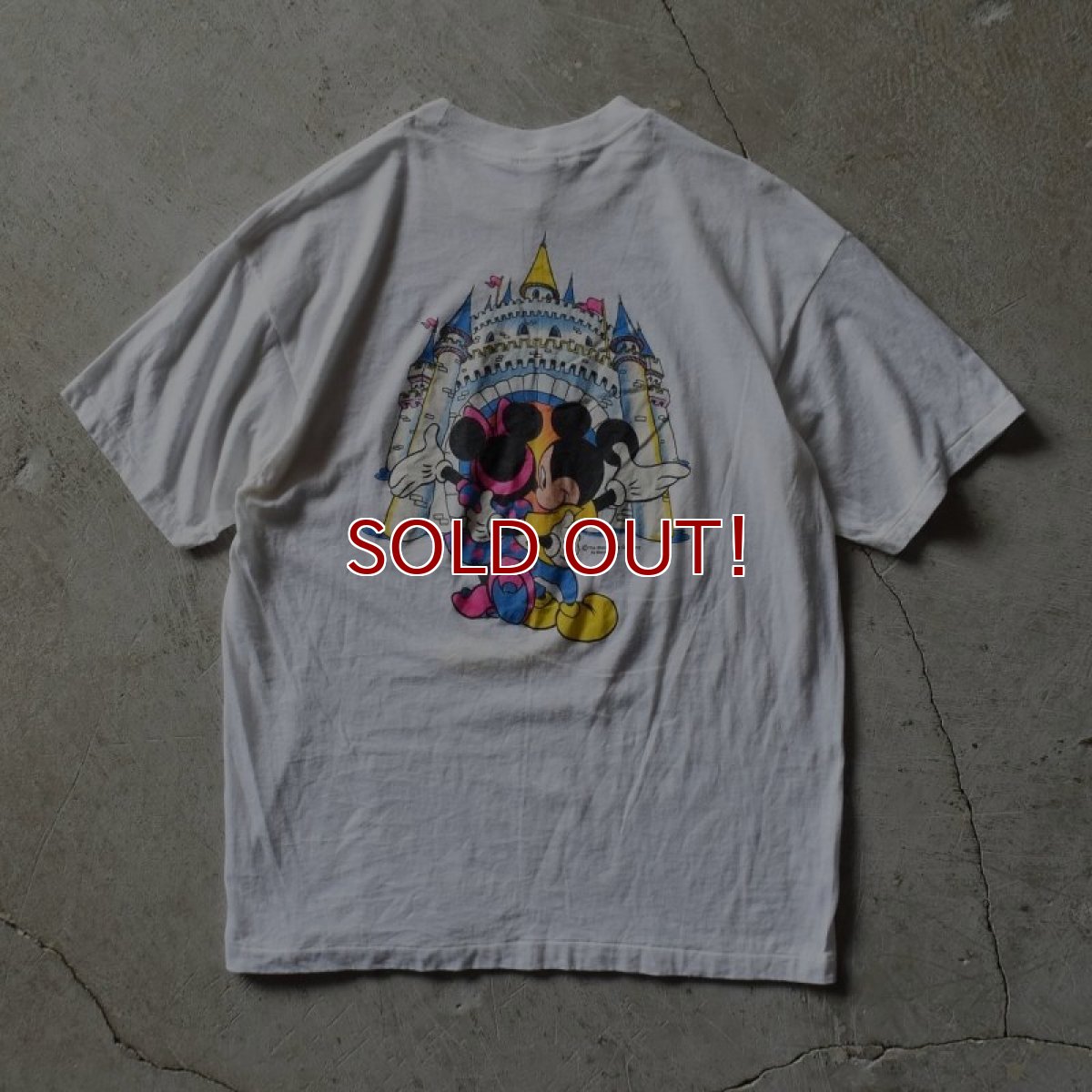 画像2: 1980s FLORIDA DISNEY ミッキー＆ミニーTシャツ　 "MADE IN USA"　 表記XL  (2)