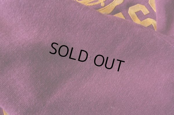 画像7: 1980s Champion フロッキースウェットパーカー  "MADE IN USA"  表記L