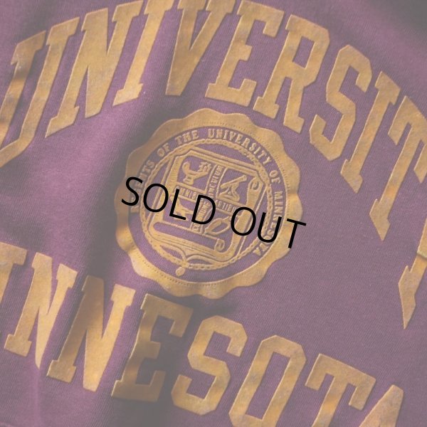 画像4: 1980s Champion フロッキースウェットパーカー  "MADE IN USA"  表記L