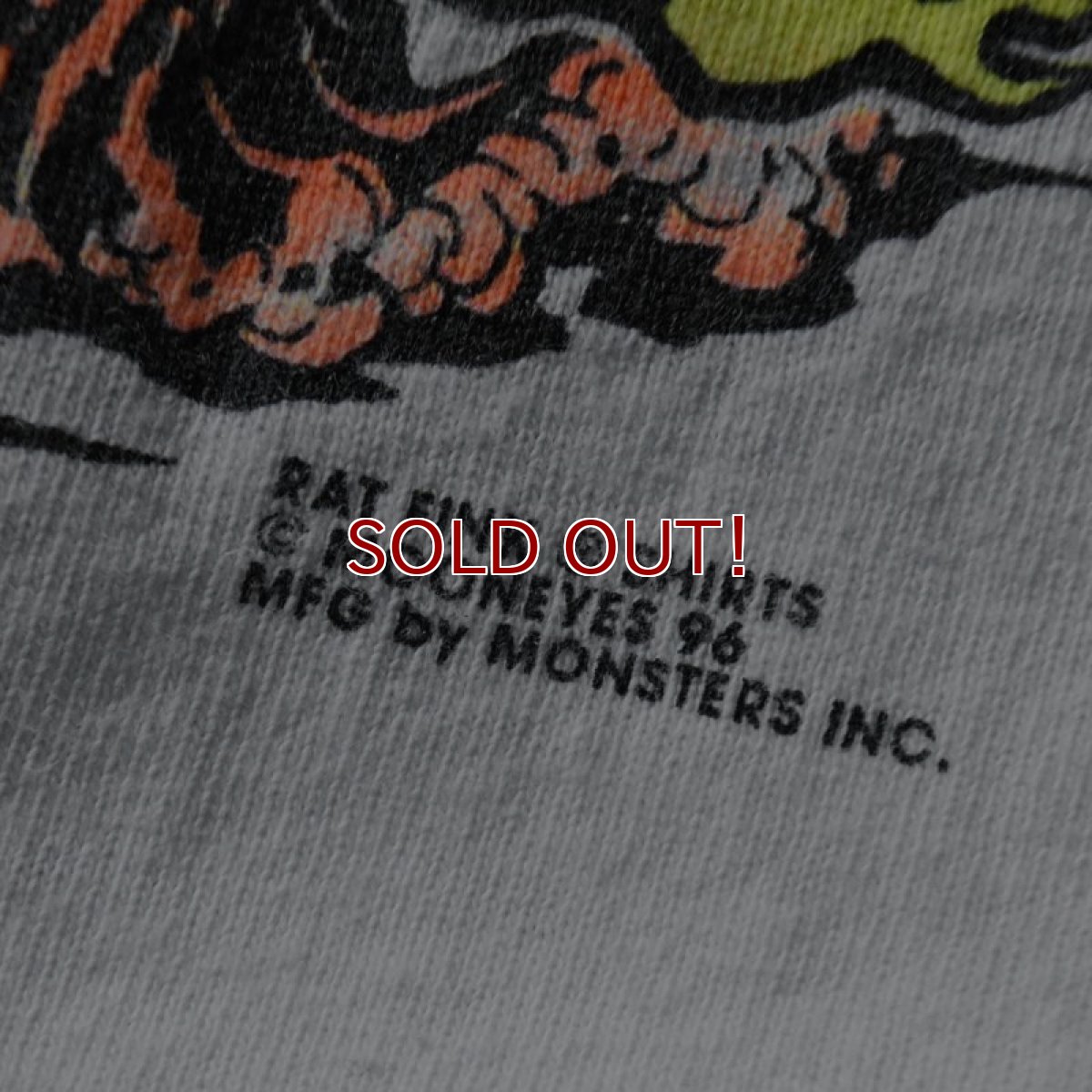 画像7: 1990s ED ROTH G.T.O. RACE Tシャツ　 表記XL  (7)