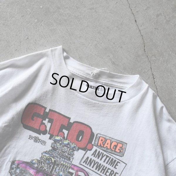 画像3: 1990s ED ROTH G.T.O. RACE Tシャツ　 表記XL 