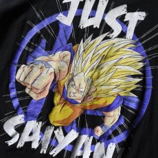画像4: ドラゴンボールＺ JUST SAIYAN！ アニメTシャツ　 表記L  (4)