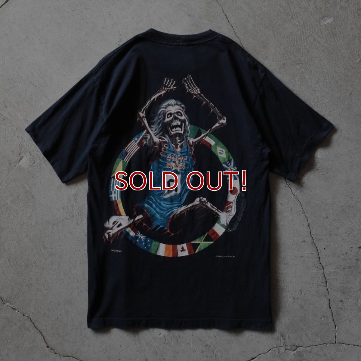 画像3: 1990s BONE MAN Tシャツ　 "MADE IN USA"　 表記L  (3)