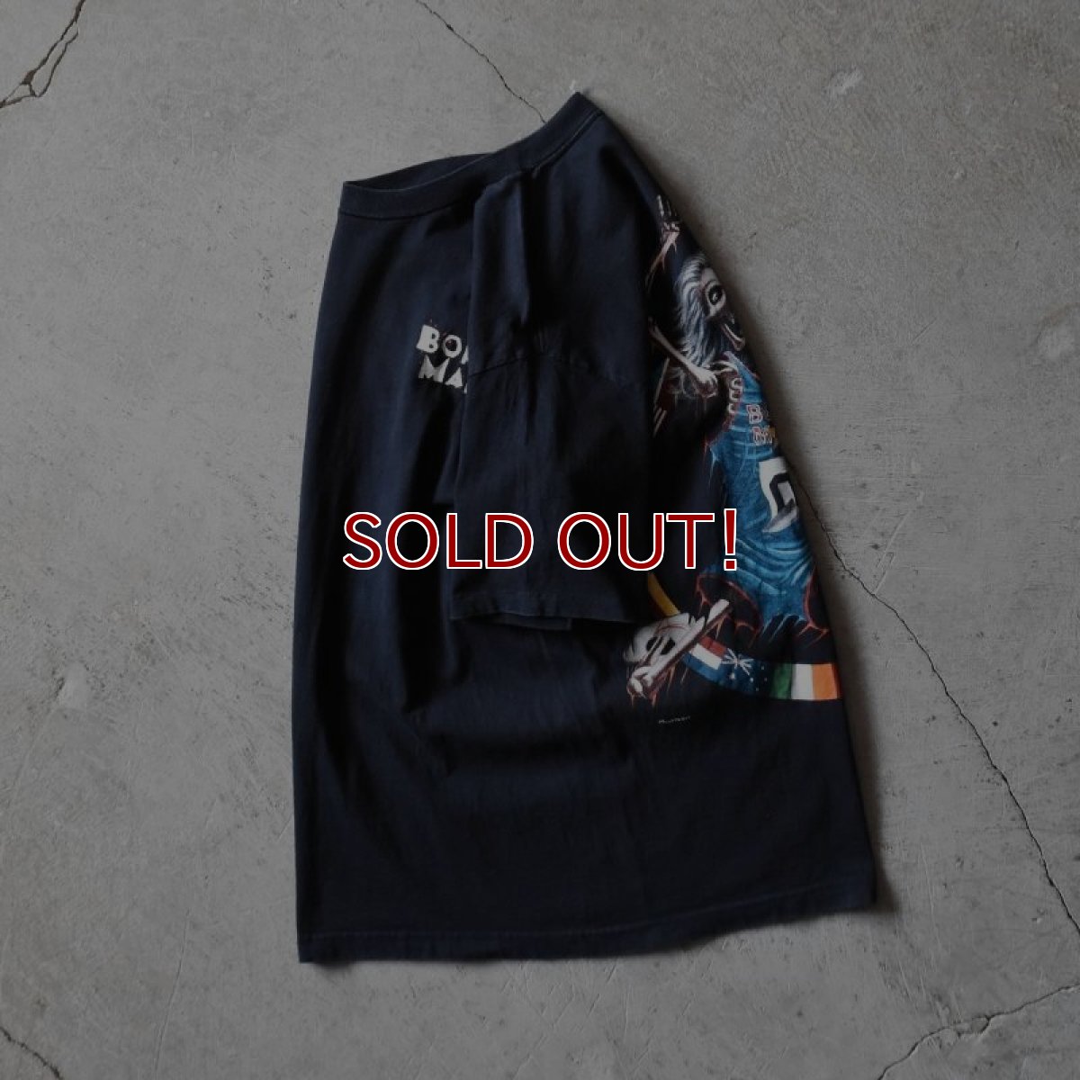 画像1: 1990s BONE MAN Tシャツ　 "MADE IN USA"　 表記L  (1)