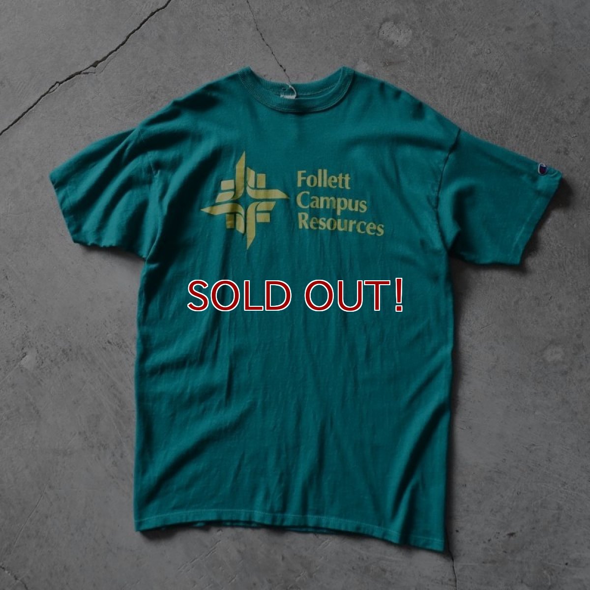 画像1: 1980s Champion プリントTシャツ　 "MADE IN USA"　 表記XXL  (1)