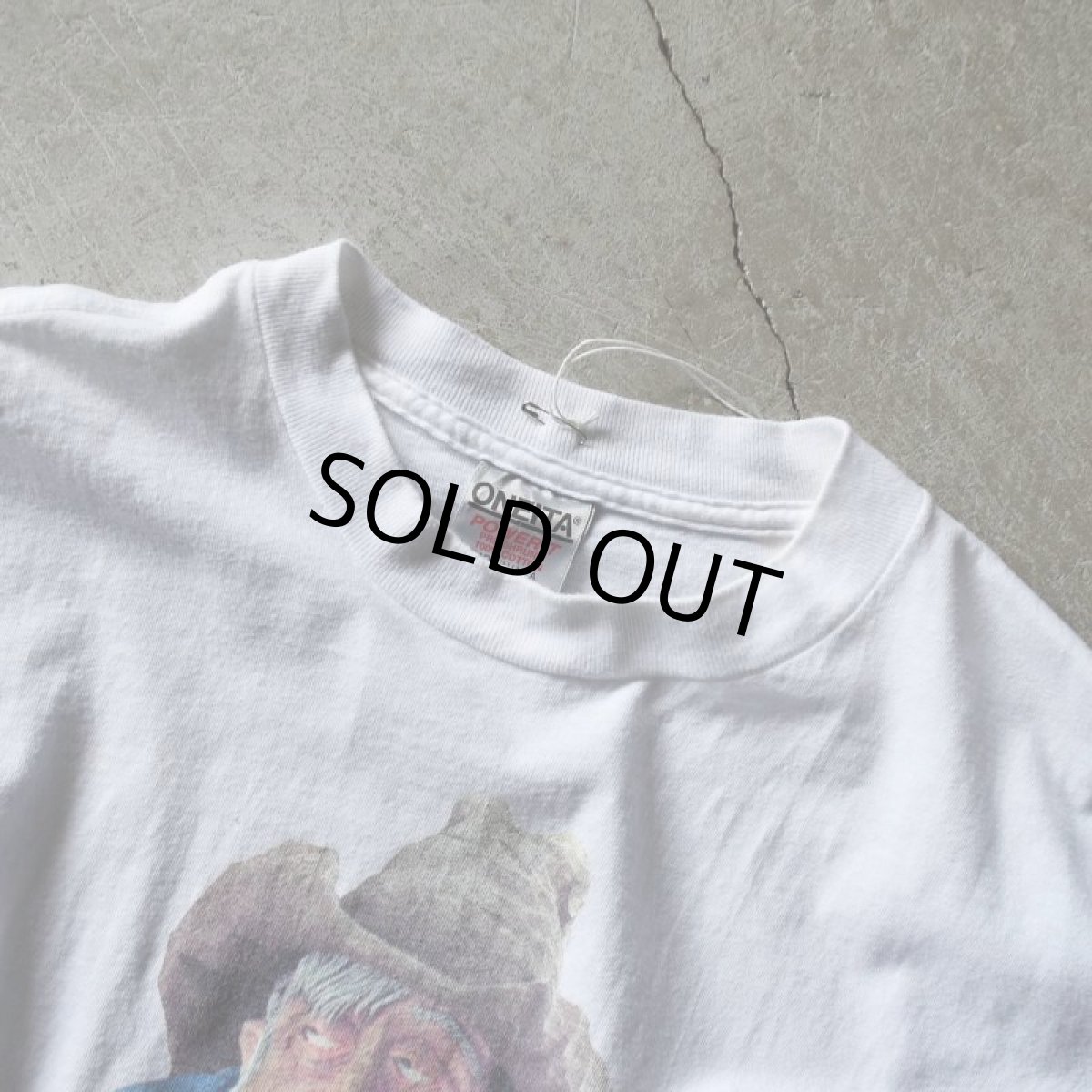 画像2: 1990s GENE ZESCH アートTシャツ　 "MADE IN USA"　 表記L  (2)