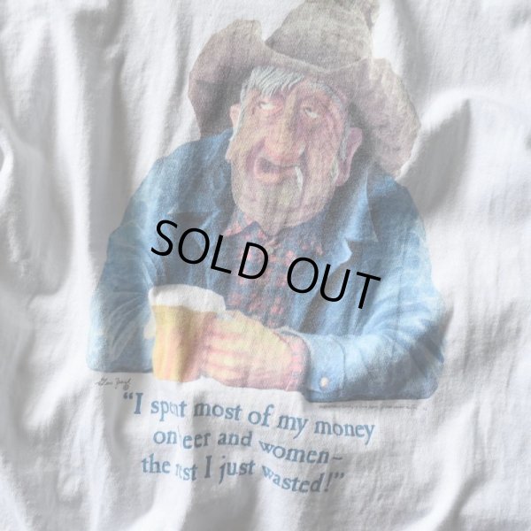 画像4: 1990s GENE ZESCH アートTシャツ  "MADE IN USA"  表記L