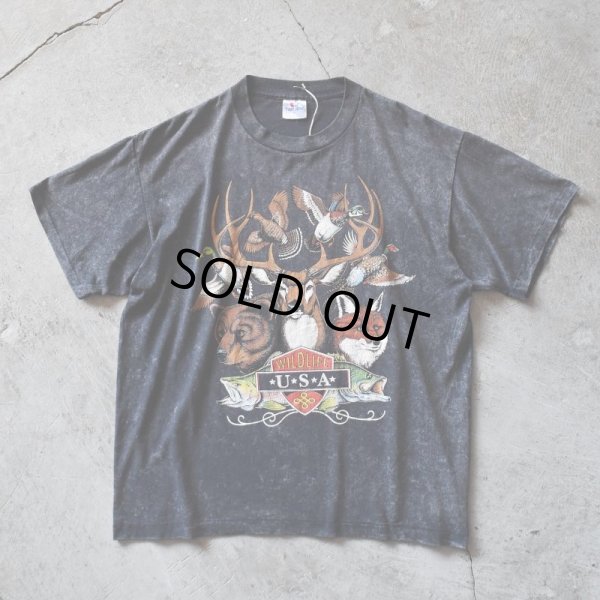 画像1: 1990s WILD LIFE USA アニマルTシャツ　 "MADE IN USA"　 表記XL 