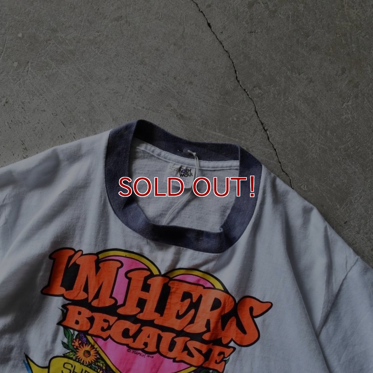 画像2: 1970s SEARS リンガーTシャツ　 表記L  (2)