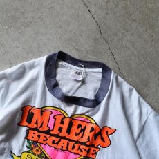 画像2: 1970s SEARS リンガーTシャツ　 表記L  (2)
