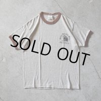 1980s 杢リンガーTシャツ　 "MADE IN USA"　 表記L 