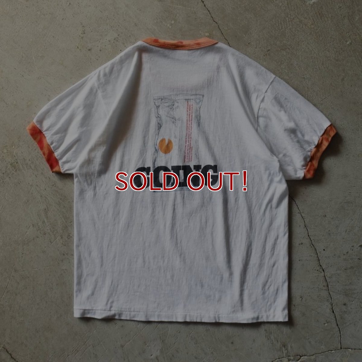 画像2: 1970s〜 CORNNUTS リンガーTシャツ　 "MADE IN USA"　 表記XL  (2)