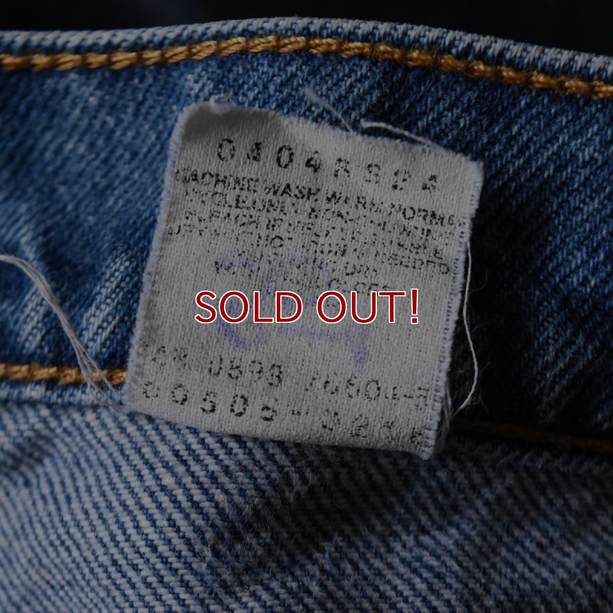 画像6: 1990s Levi's 505　 表記W34 L32  (6)