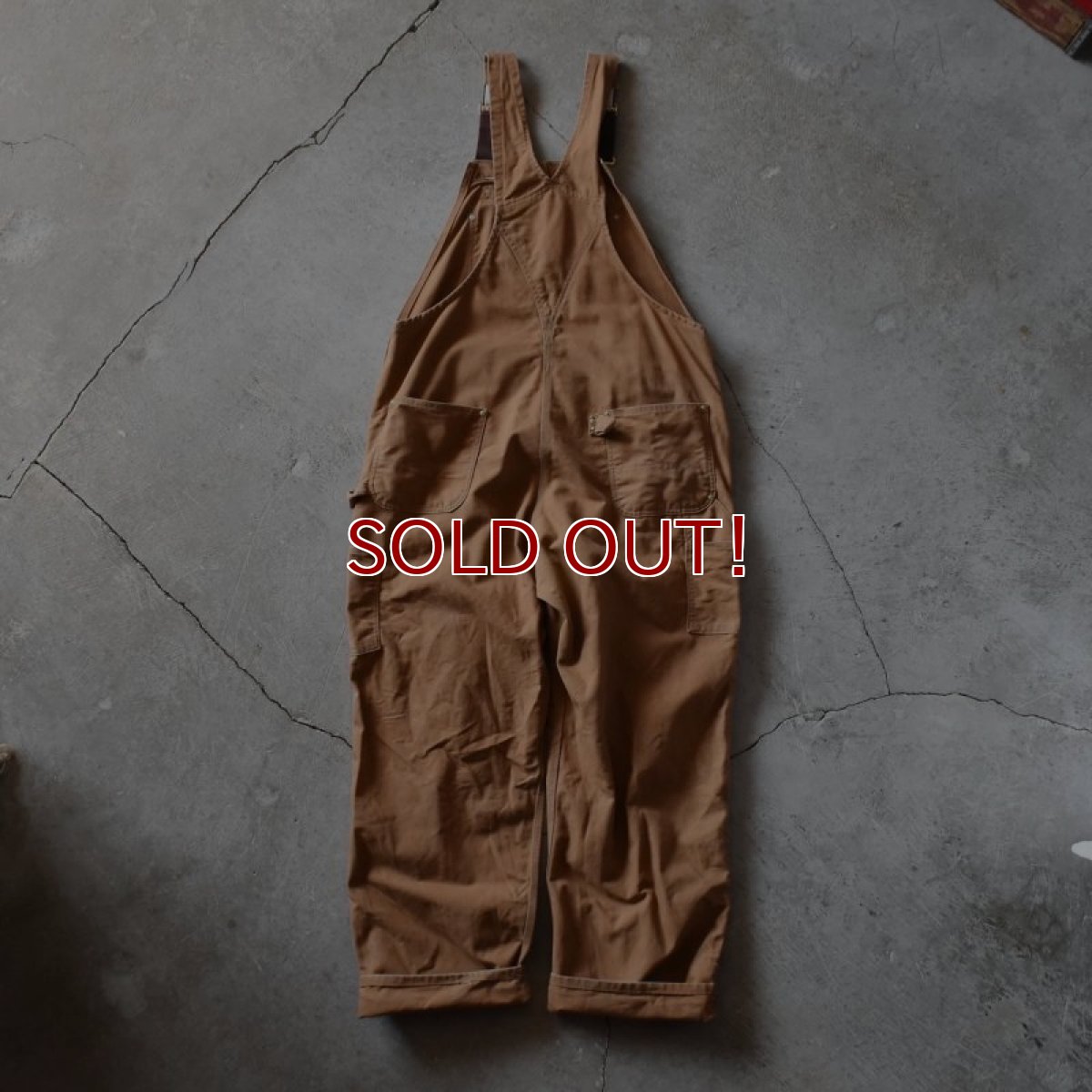 画像3: 1990s Carhartt ダブルニーダックオーバーオール　 実寸W42  (3)