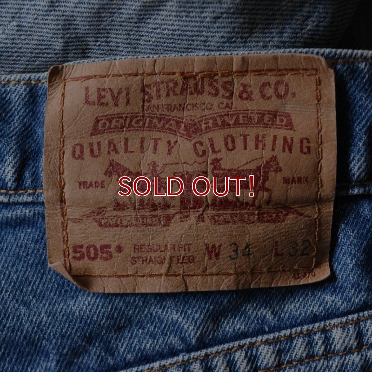 画像4: 1990s Levi's 505　 表記W34 L32  (4)