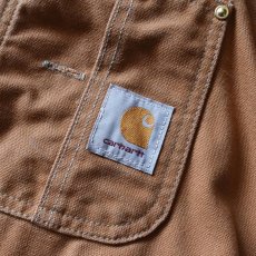画像5: 1990s Carhartt ダブルニーダックオーバーオール　 実寸W42  (5)