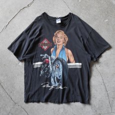 画像1: 1990s EASYRIDERS Marilyn Monroe Tシャツ　 "MADE IN USA"　 表記XXL  (1)
