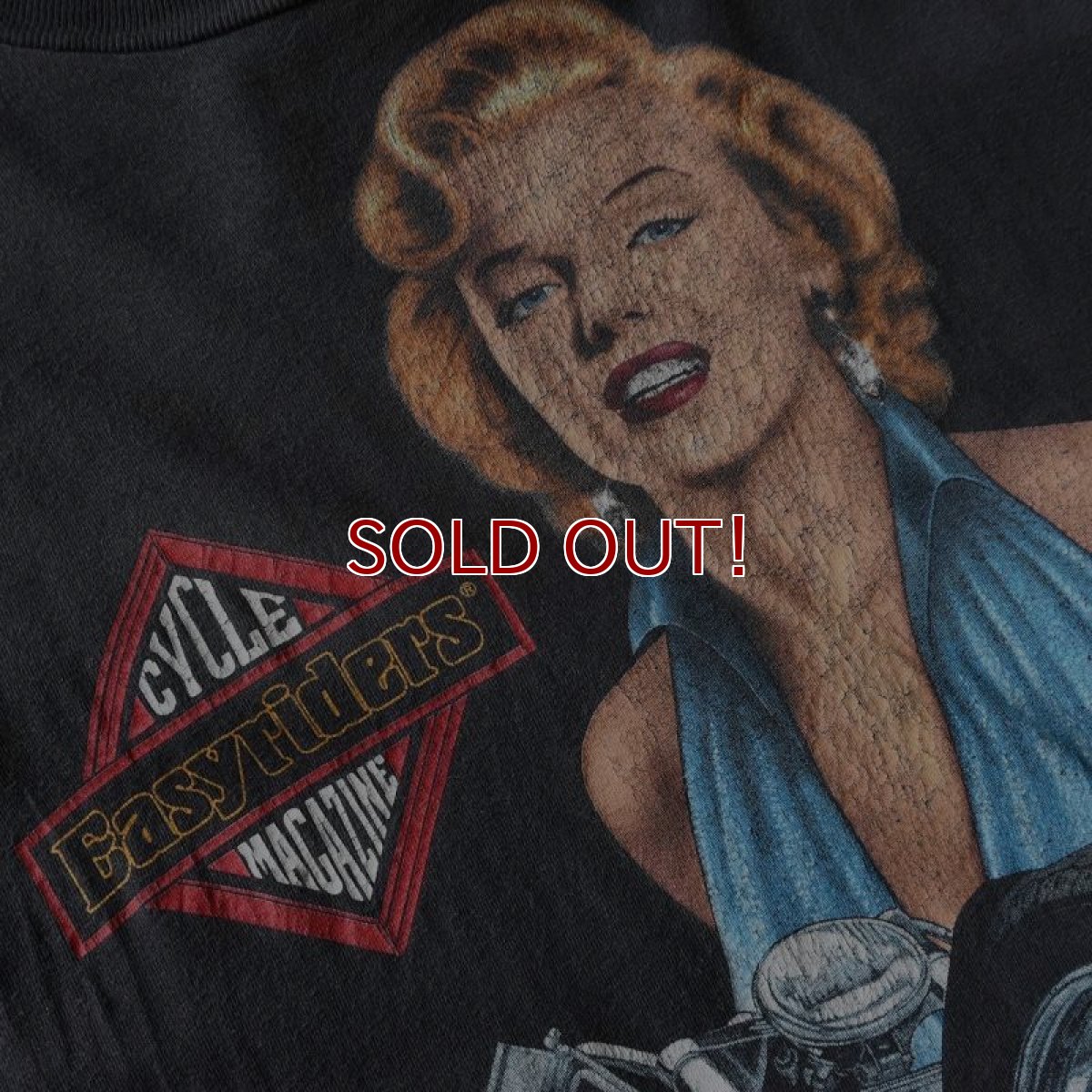 画像6: 1990s EASYRIDERS Marilyn Monroe Tシャツ　 "MADE IN USA"　 表記XXL  (6)