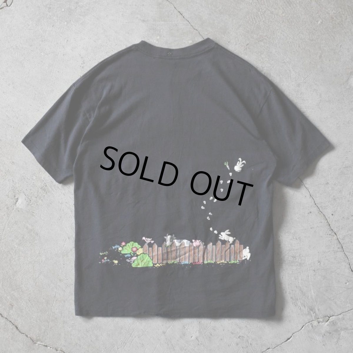 画像2: 1990s 酪農 Tシャツ　 "MADE IN USA"　 表記ONE SIZE FITS ALL (L-XL)  (2)