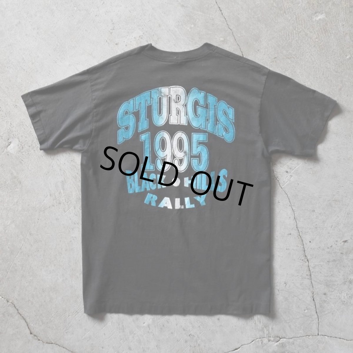 画像2: 1990s STURGIS BLACK HILLS RALLY 55th ANNUAL Tシャツ　 "MADE IN USA"　 表記L  (2)