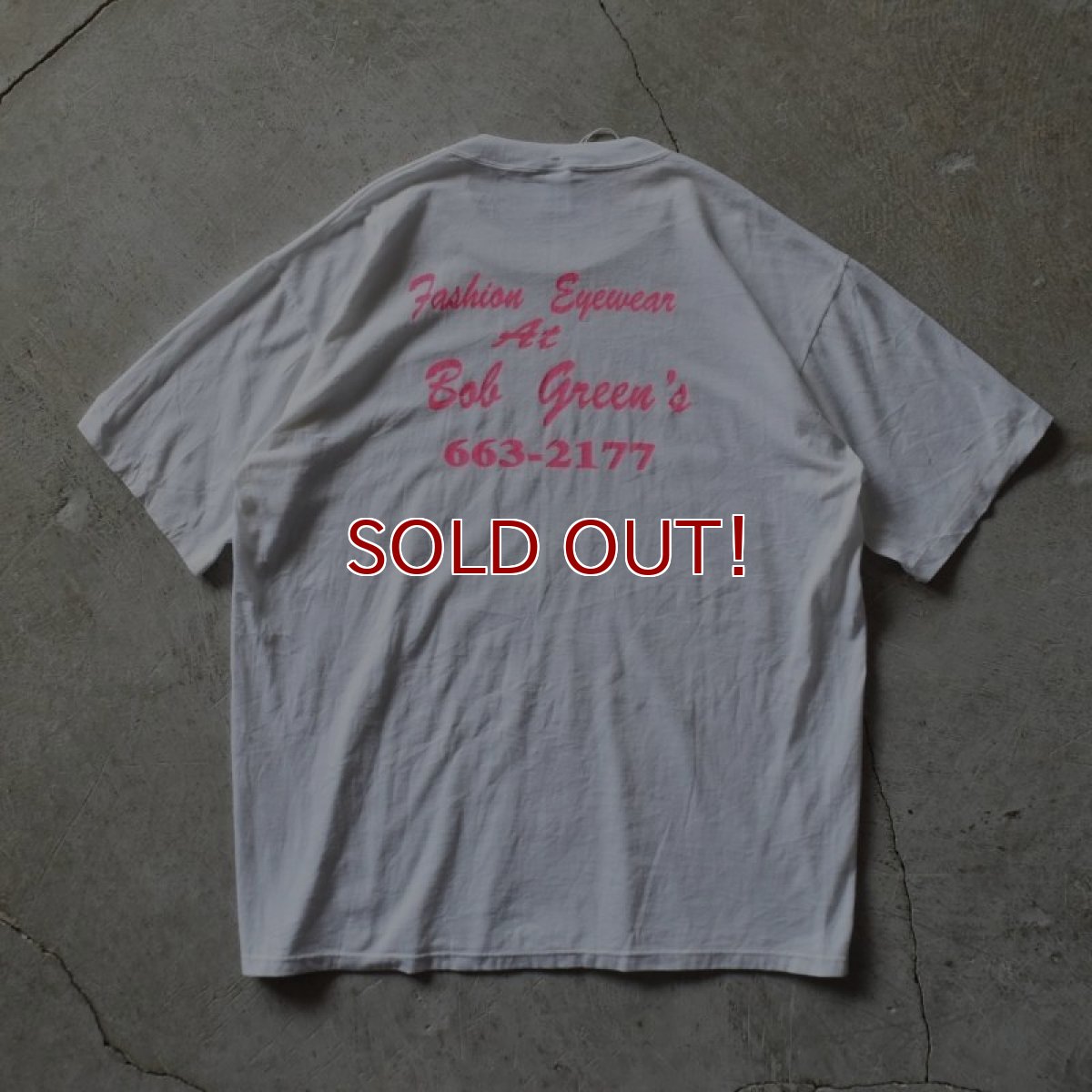 画像2: 1980-90s BOB GREEN'S 君の瞳に乾杯 Tシャツ　 "MADE IN USA"　 表記XXL  (2)