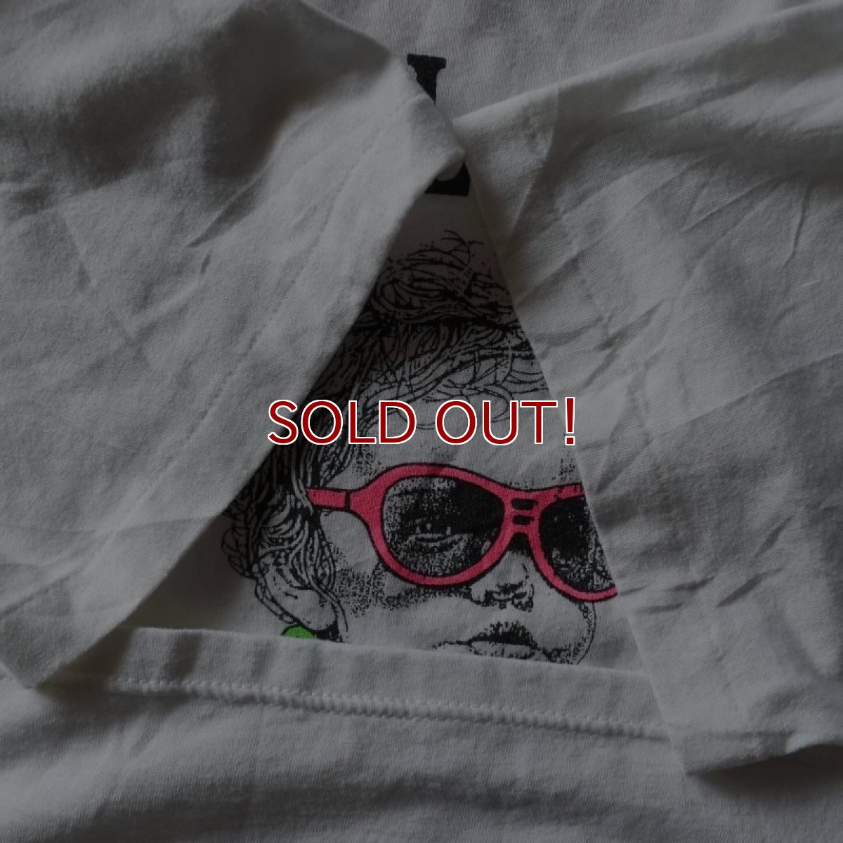 画像7: 1980-90s BOB GREEN'S 君の瞳に乾杯 Tシャツ　 "MADE IN USA"　 表記XXL  (7)