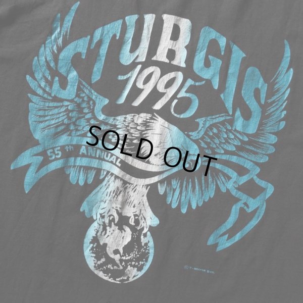 画像5: 1990s STURGIS BLACK HILLS RALLY 55th ANNUAL Tシャツ　 "MADE IN USA"　 表記L 