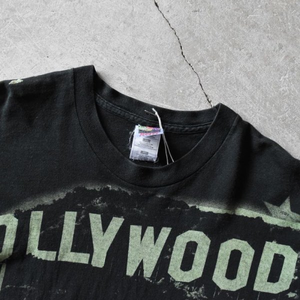 画像3: 1990s Edwards Teez HOLLYWOOD 総柄プリントTシャツ　 "MADE IN USA"　 表記XL 