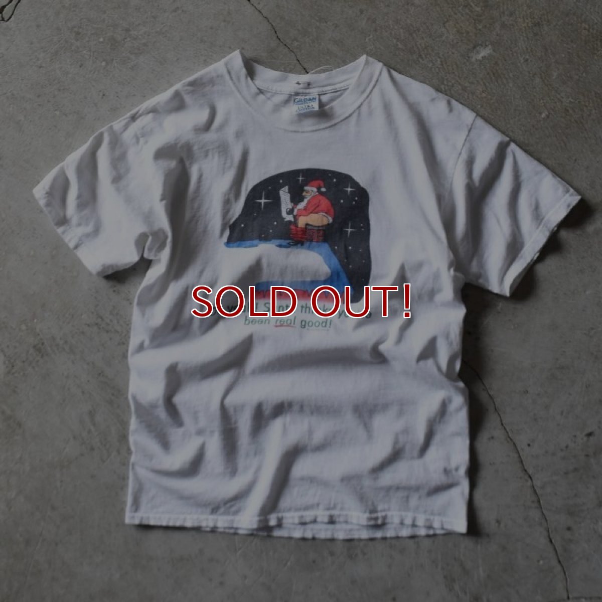 画像1: 1990-00s SANTA アートTシャツ　 表記L  (1)