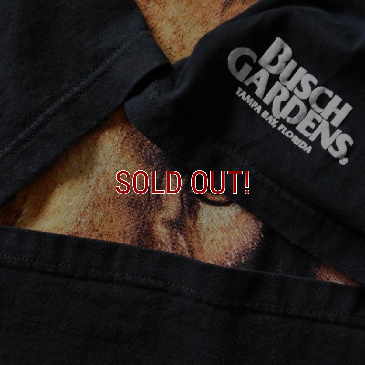 画像8: 1990s BUSCH GARDENS ライオンTシャツ　 "MADE IN USA"　 表記L  (8)