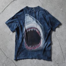 画像1: THE MOUNTAIN サメTシャツ　 "MADE IN USA"　 表記L  (1)
