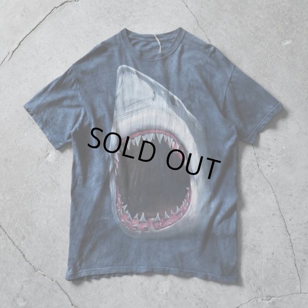 画像1: THE MOUNTAIN サメTシャツ　 "MADE IN USA"　 表記L 