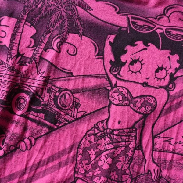 画像5: 1990s BETTY BOOP 総柄Tシャツ　 "MADE IN USA"　 表記L 