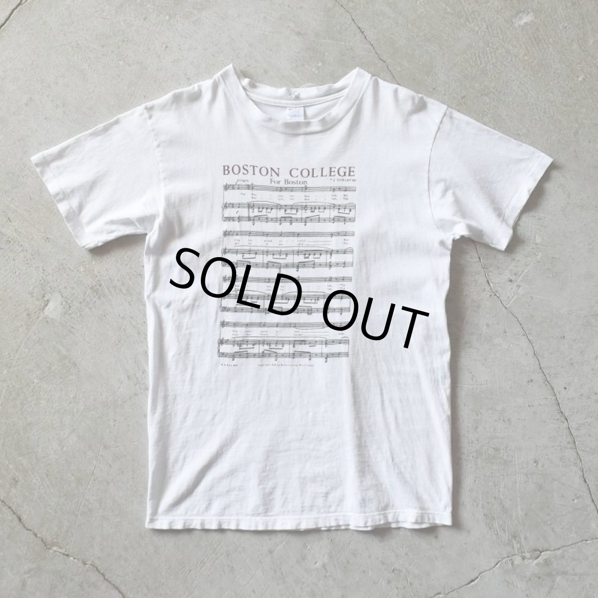 画像1: 1980s Champion For Boston カレッジTシャツ　 "MADE IN USA"　 表記L  (1)