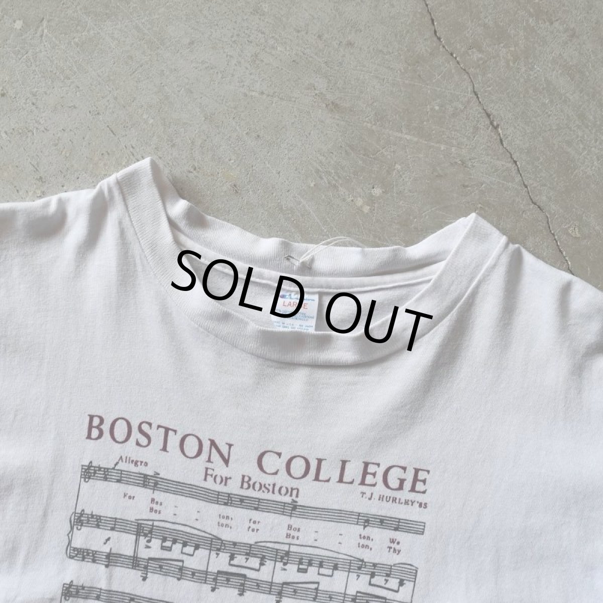 画像3: 1980s Champion For Boston カレッジTシャツ　 "MADE IN USA"　 表記L  (3)