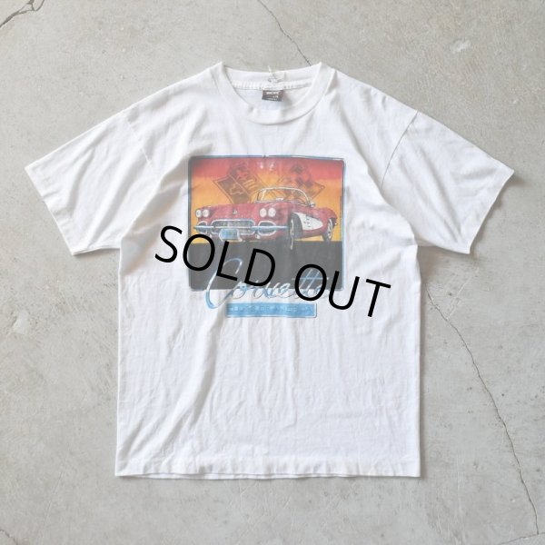 画像1: 1990s CORVETTE Tシャツ　 "MADE IN USA"　 表記L 