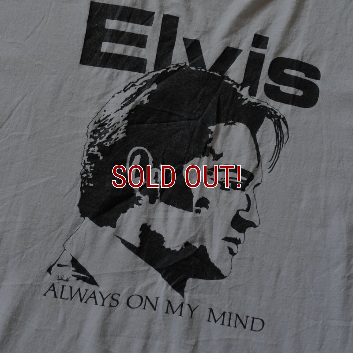 画像4: 1980s ELVIS ALWAYS ON MY MIND Tシャツ　 "MADE IN USA"　 表記XL  (4)