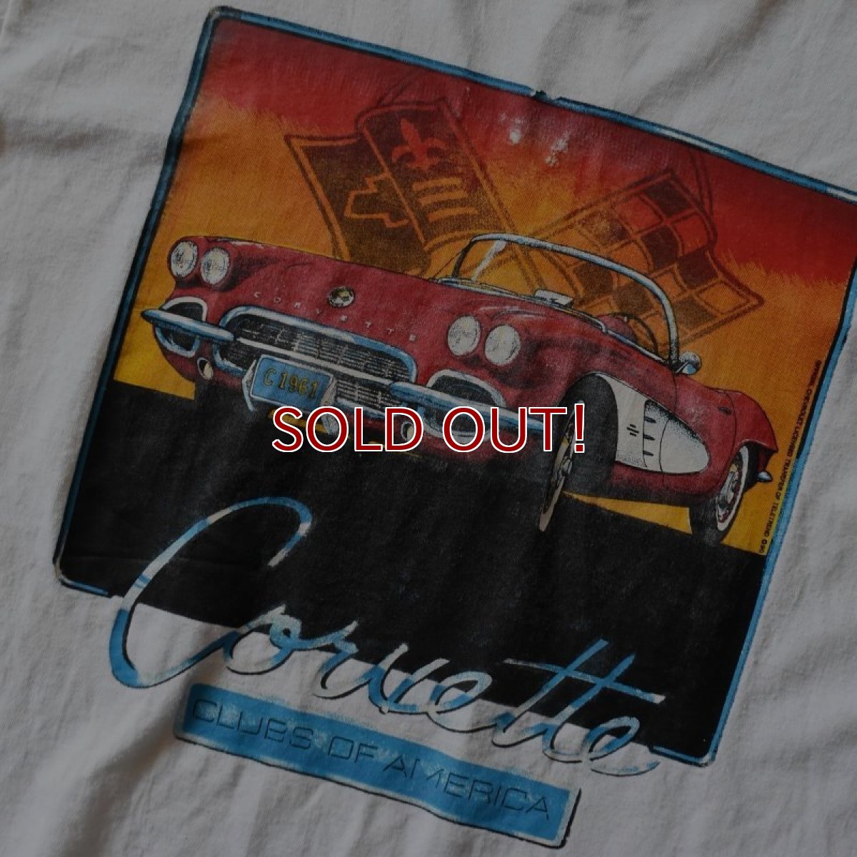 画像4: 1990s CORVETTE Tシャツ　 "MADE IN USA"　 表記L  (4)
