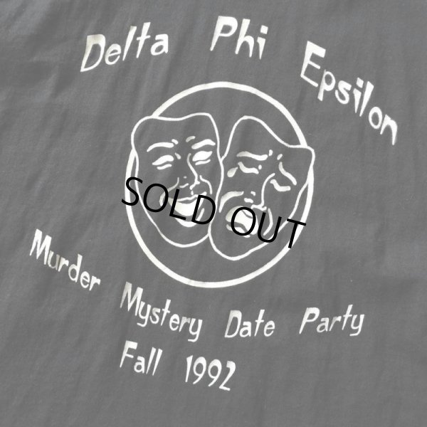 画像4: 1990s ΔΦΕ MURDER MYSTERY DATE PARTY 蓄光プリントTシャツ　 "MADE IN USA"　 表記XL 