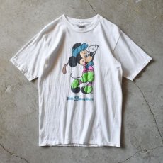 画像1: 1980-90s MICKEY GOLF Tシャツ　 "MADE IN USA"　 表記L  (1)