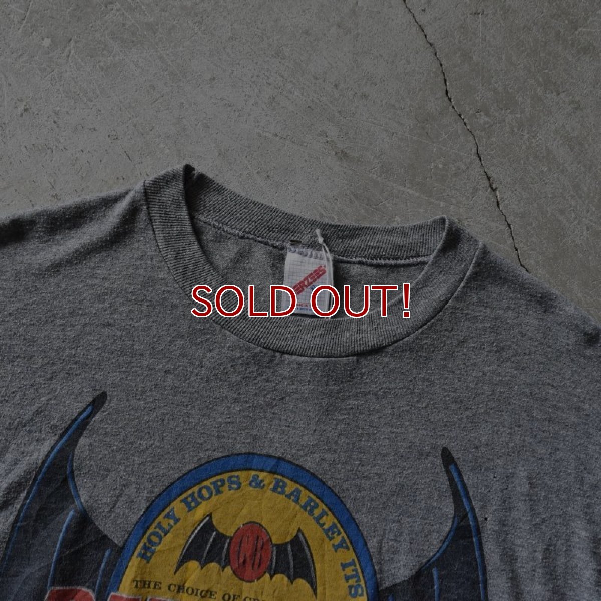 画像2: 1980s BATWIZER Tシャツ　 "MADE IN USA"　 表記XL  (2)