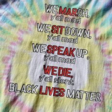 画像6: BLACK LIVES MATTER タイダイTシャツ　 表記2XL  (6)