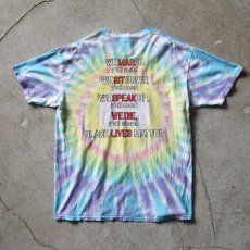 画像2: BLACK LIVES MATTER タイダイTシャツ　 表記2XL  (2)
