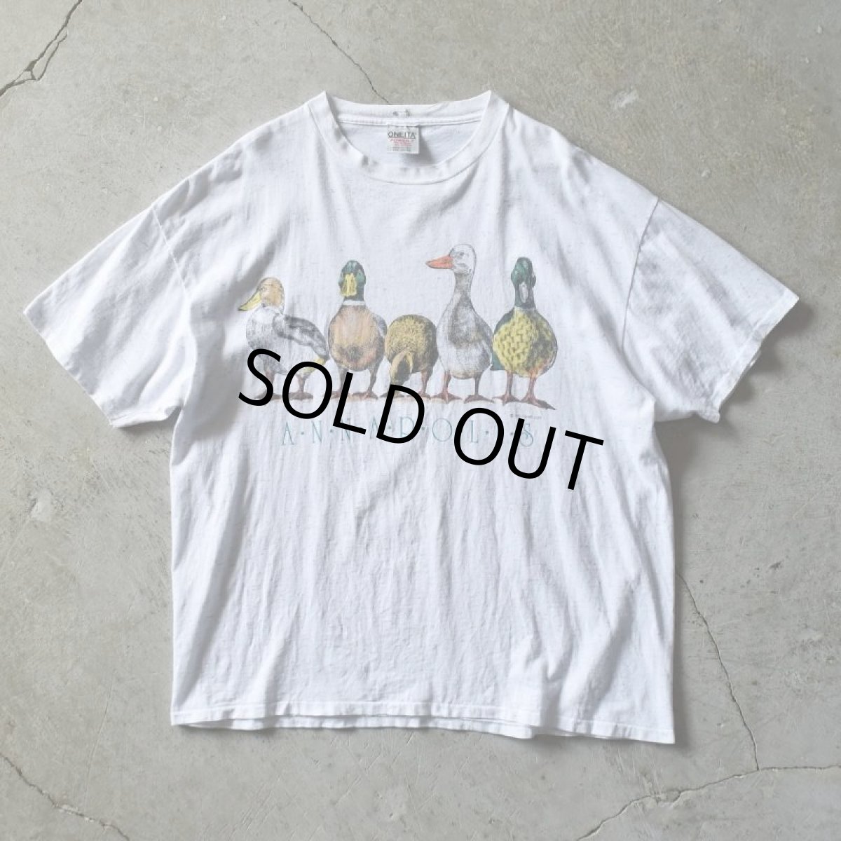 画像1: 1990s ANNAPOLIS カモTシャツ　 "MADE IN USA"　 表記XXL  (1)