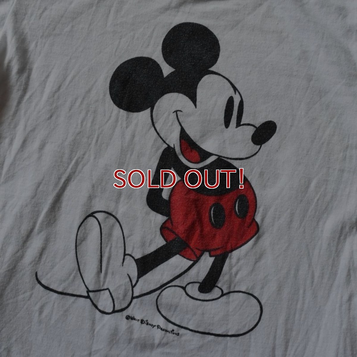 画像4: 1970-80s MICKEY MOUSE リンガーTシャツ　 "MADE IN USA"　 表記L  (4)