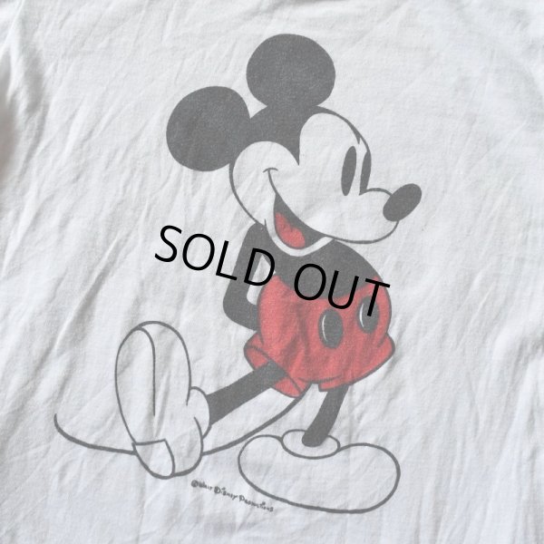 画像4: 1970-80s MICKEY MOUSE リンガーTシャツ　 "MADE IN USA"　 表記L 