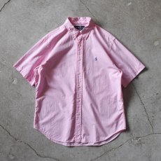 画像1: Ralph Lauren ボタンダウンシャツ　 表記L  (1)