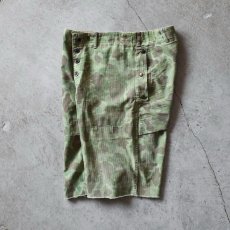 画像1: 1940s USMC P-1944 フロッグスキンHBTパンツ /カットオフ　  "1st MODEL"　 実寸W34  (1)