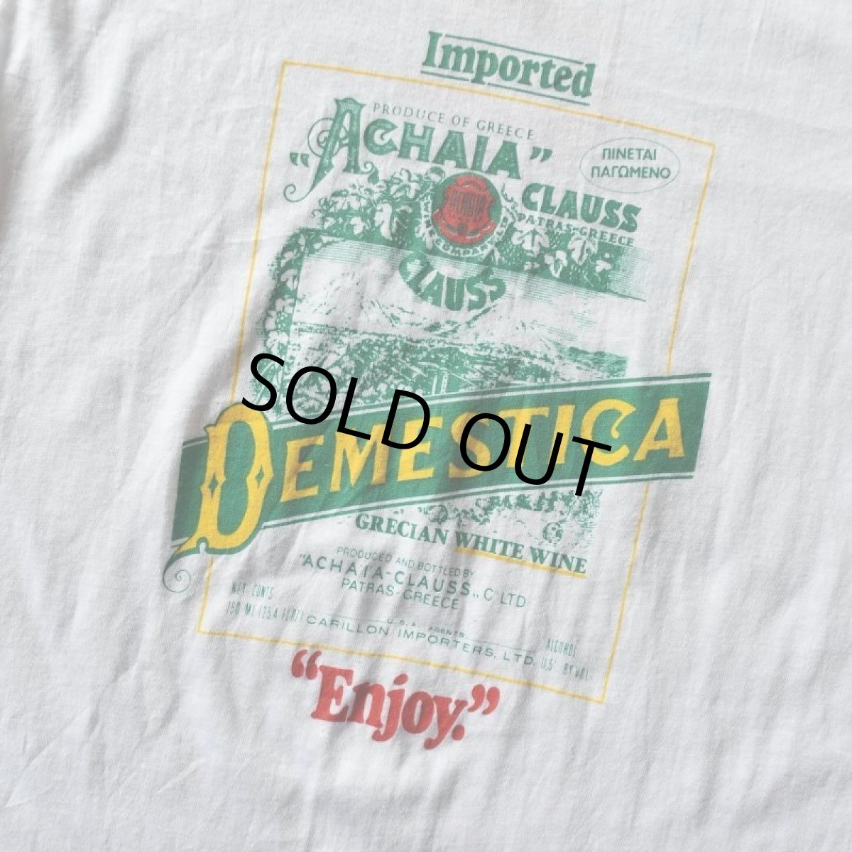 画像4: 1980s ACHAIA CLAUSR リンガーTシャツ　 "MADE IN USA"　 表記L  (4)
